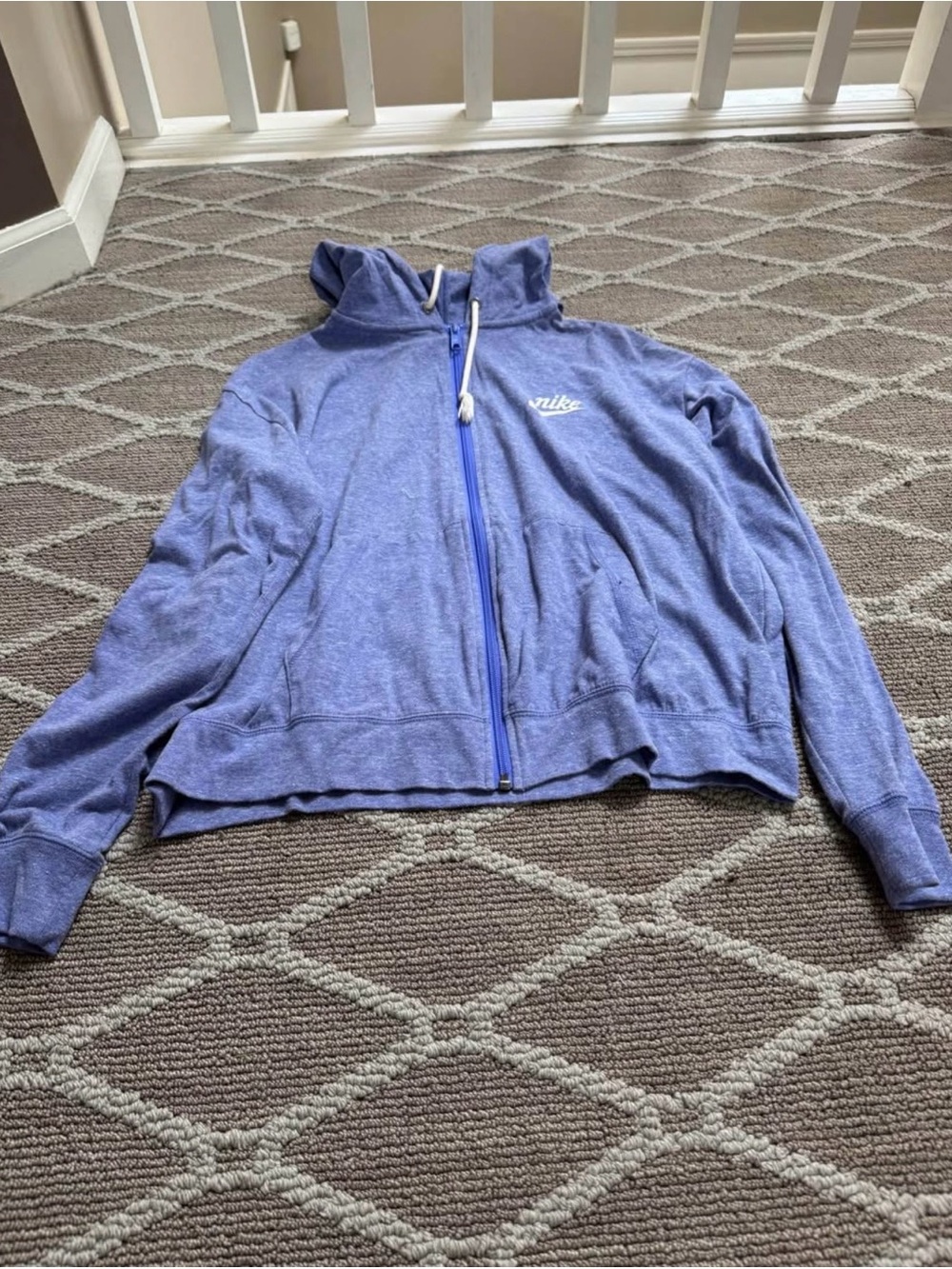 Nike Women’s Purple Zip-Up Hoodie Jacket
